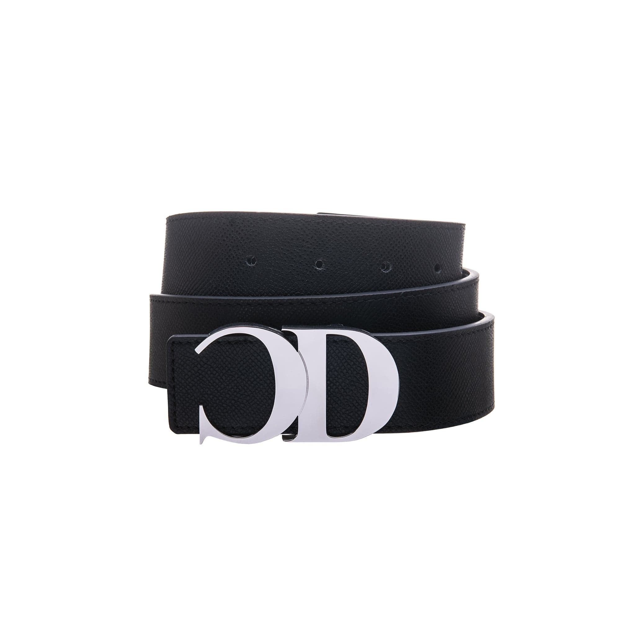 "MONOGRAM" MEDIUM LEATHER BELT 1