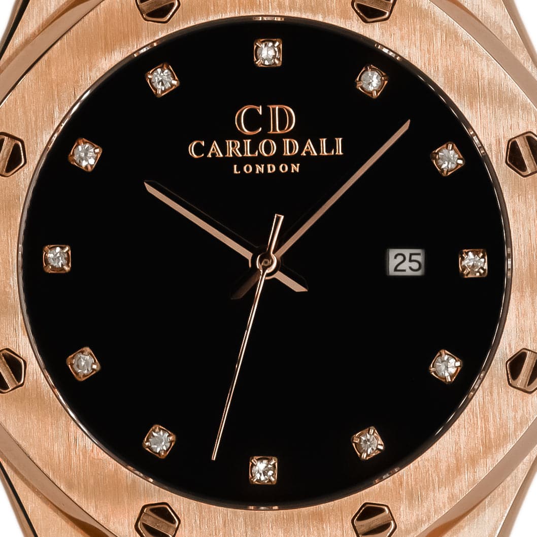 Côte d'Azur Diamond steel watch 3