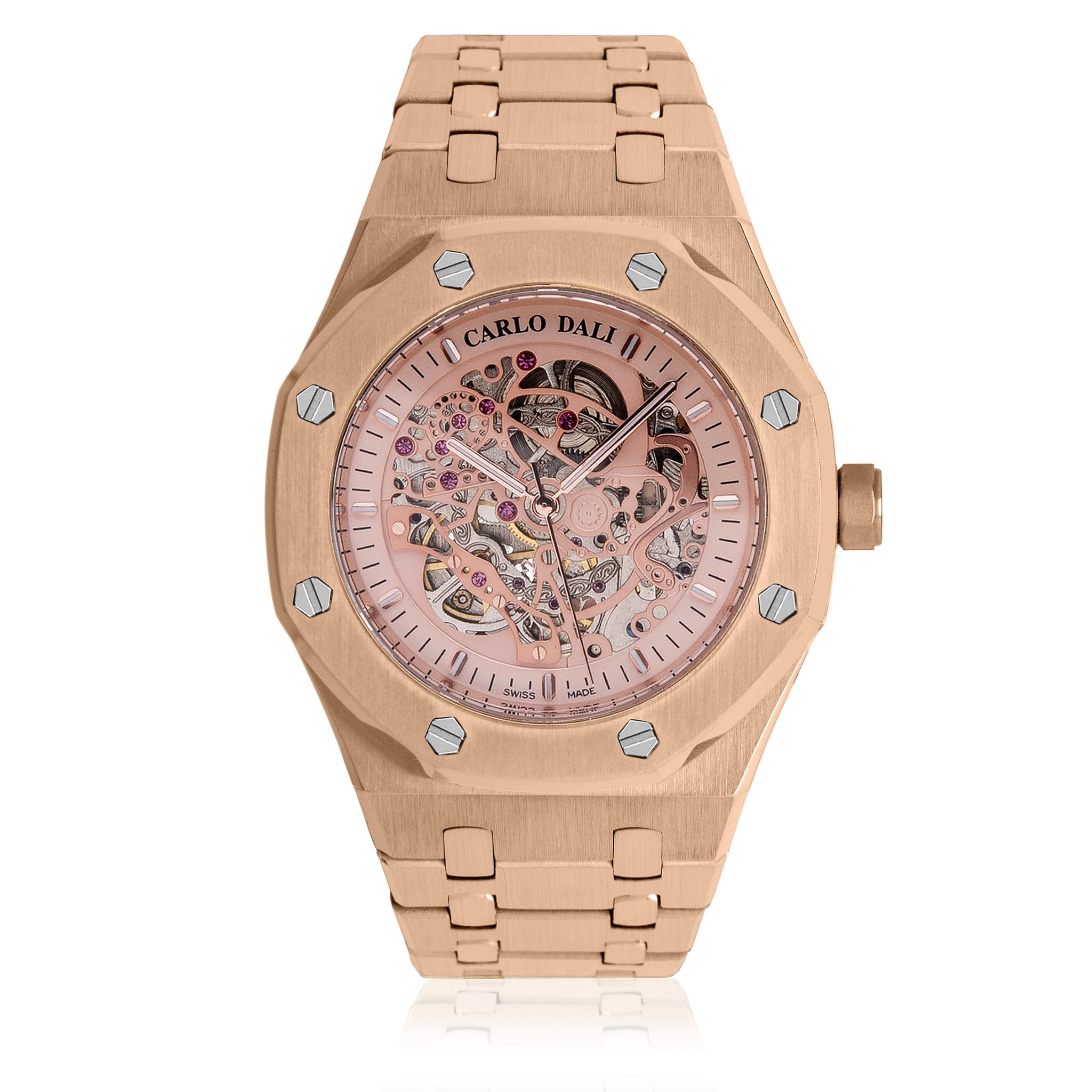 Tourbillon Skeleton Rose Gold World watch 1