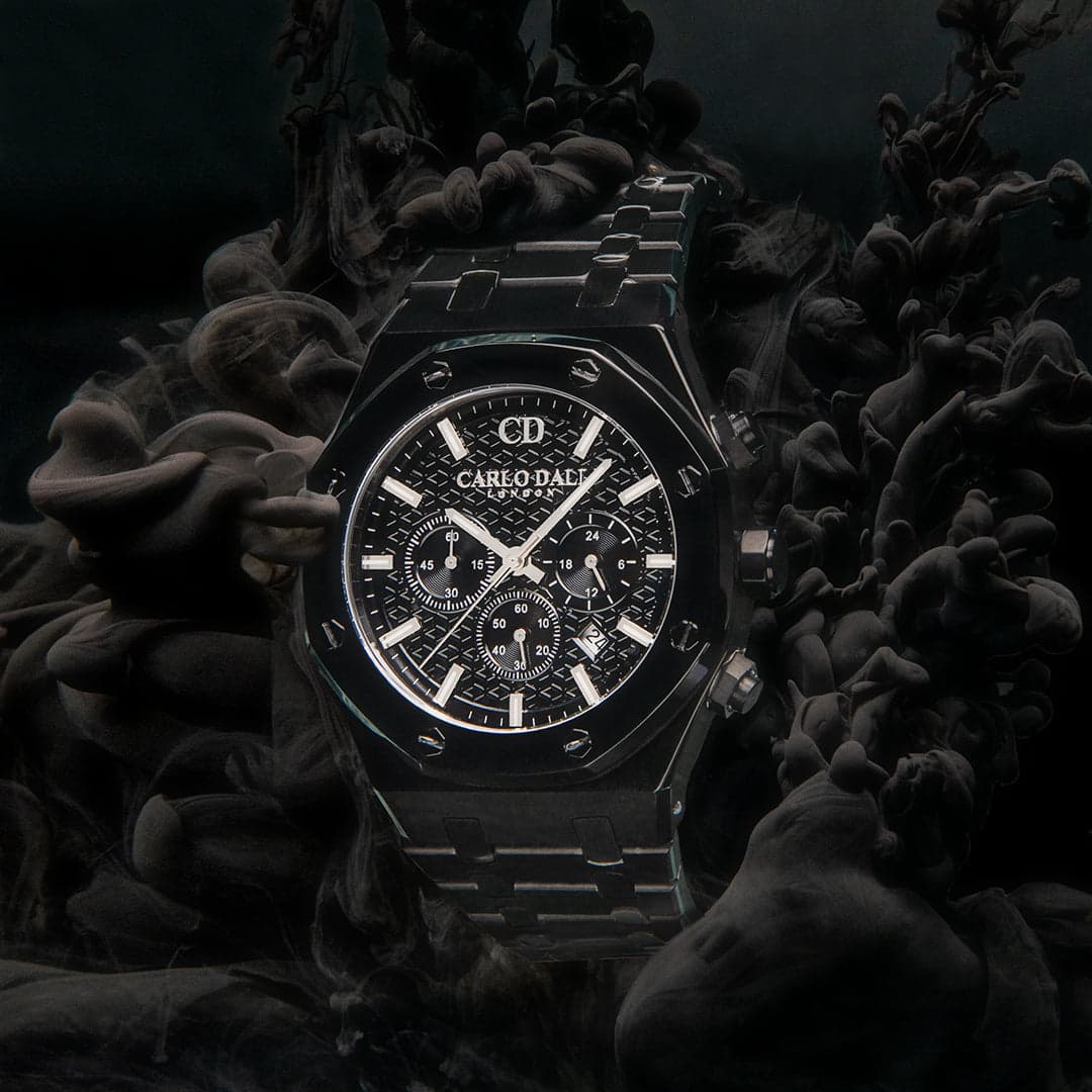 Chronograph Total Black Watch 2