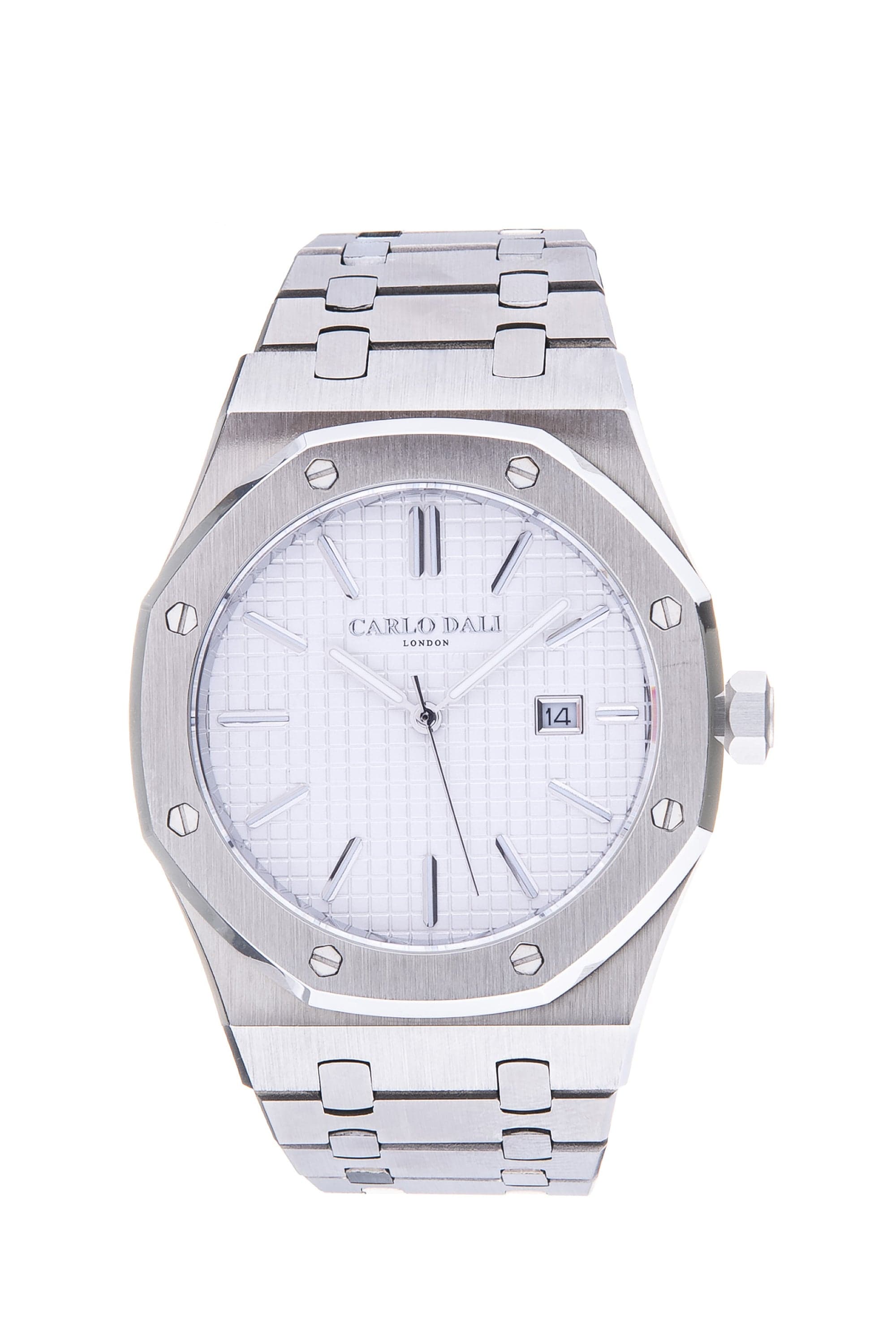 Royal Geometric White Watch 3