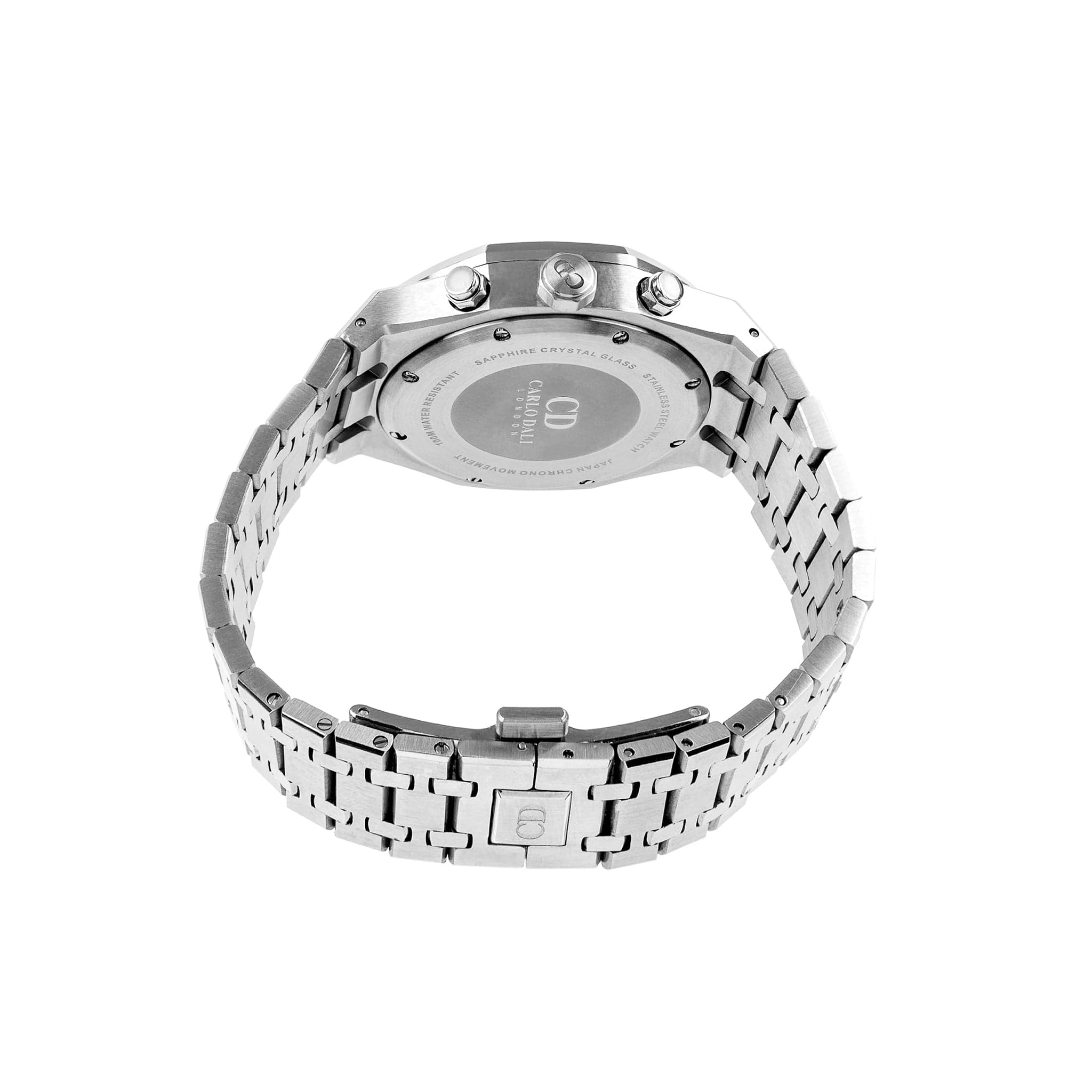 Royal Chronograph Silver White Watch 3